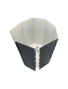 Paravento Wind Shield per Fornello Campeggio | Ticinum