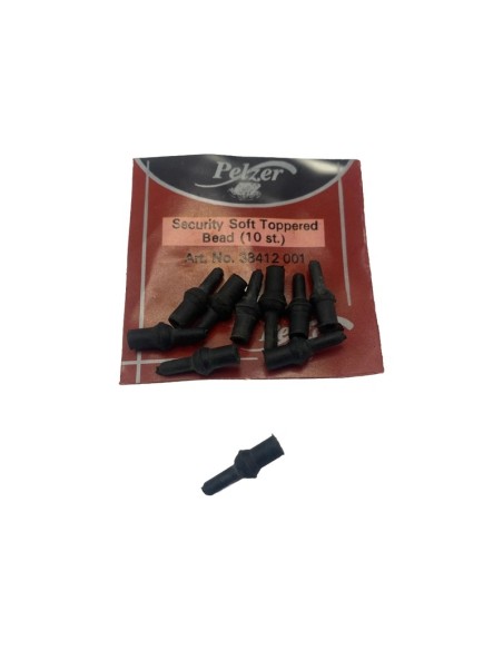 Perline Security Soft Toppered Bead | Ticinum Fishing